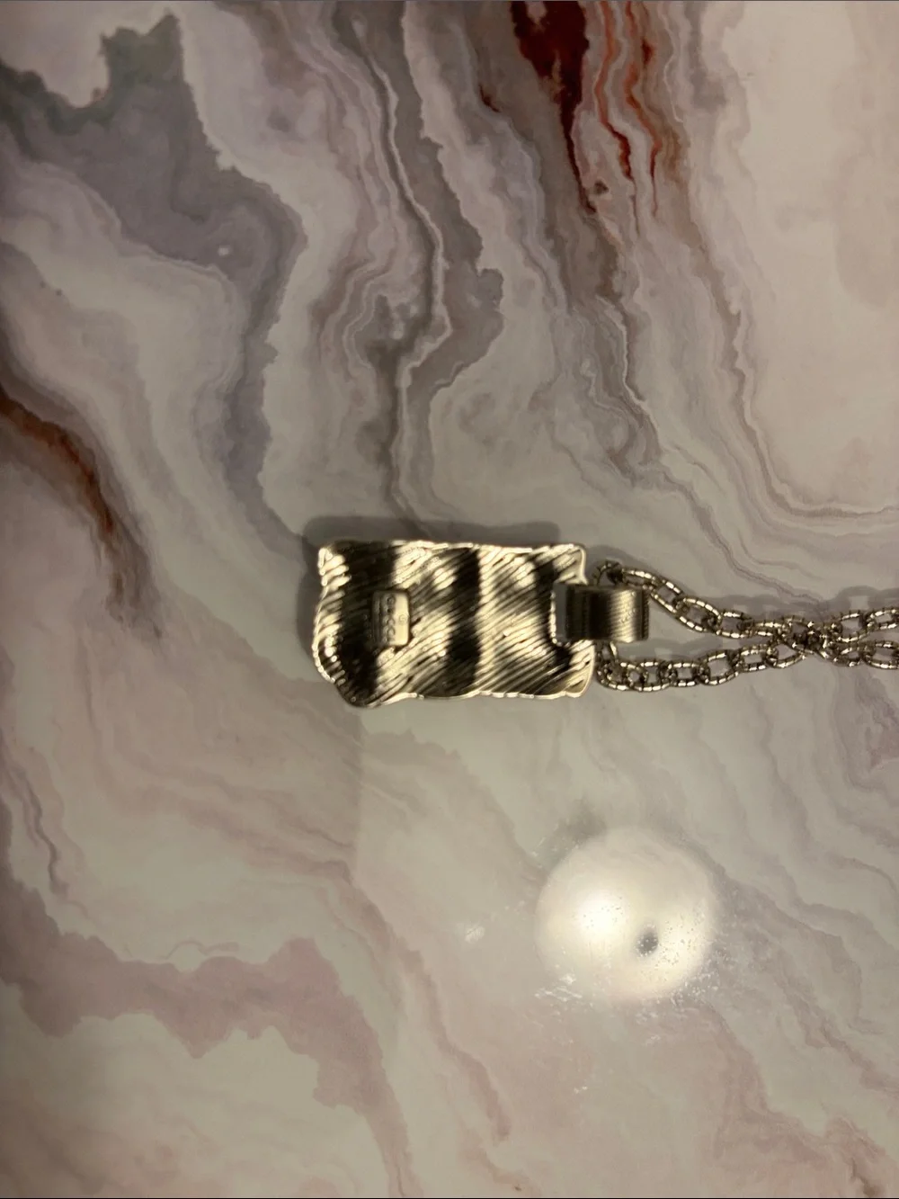 Designer Dog Tag Pendant Necklace
